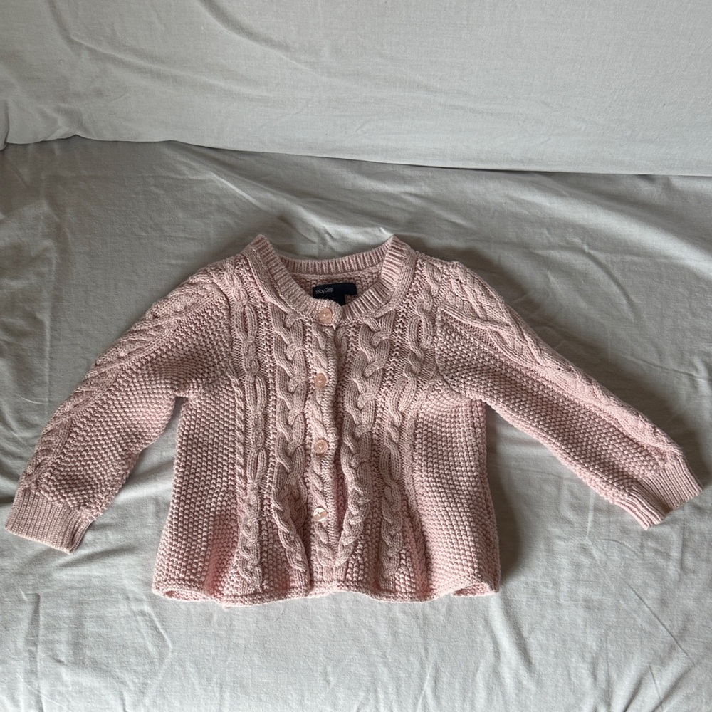 GAP Soft Pink Knit Sweater